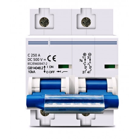 DC jistič solární 250A 2P