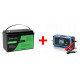 LiFePo4 baterie 12V 100Ah GREEN BOSS LIGHT s nabíječkou 15A