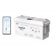 LiFePo4 baterie SHARK 12V 200Ah bluetooth , LCD