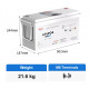LiFePo4 baterie SHARK 12V 200Ah bluetooth , LCD