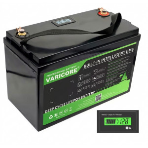 LiFePo4 baterie VARI 12V 160Ah LCD displej