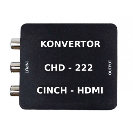 Konvertor video signálu Mastercon CHD-222